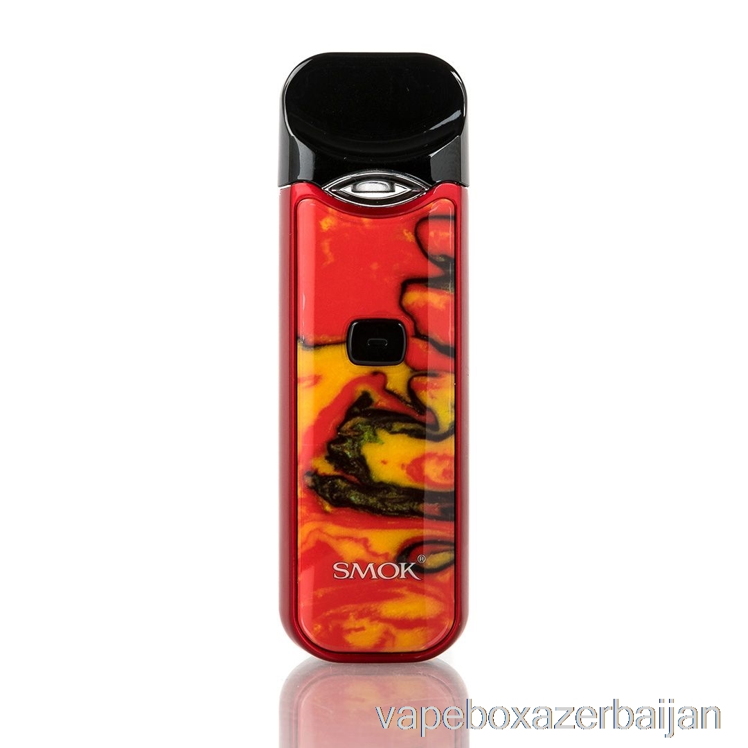 E-Juice Vape SMOK NORD 15W Pod Kit Red / Yellow Resin
